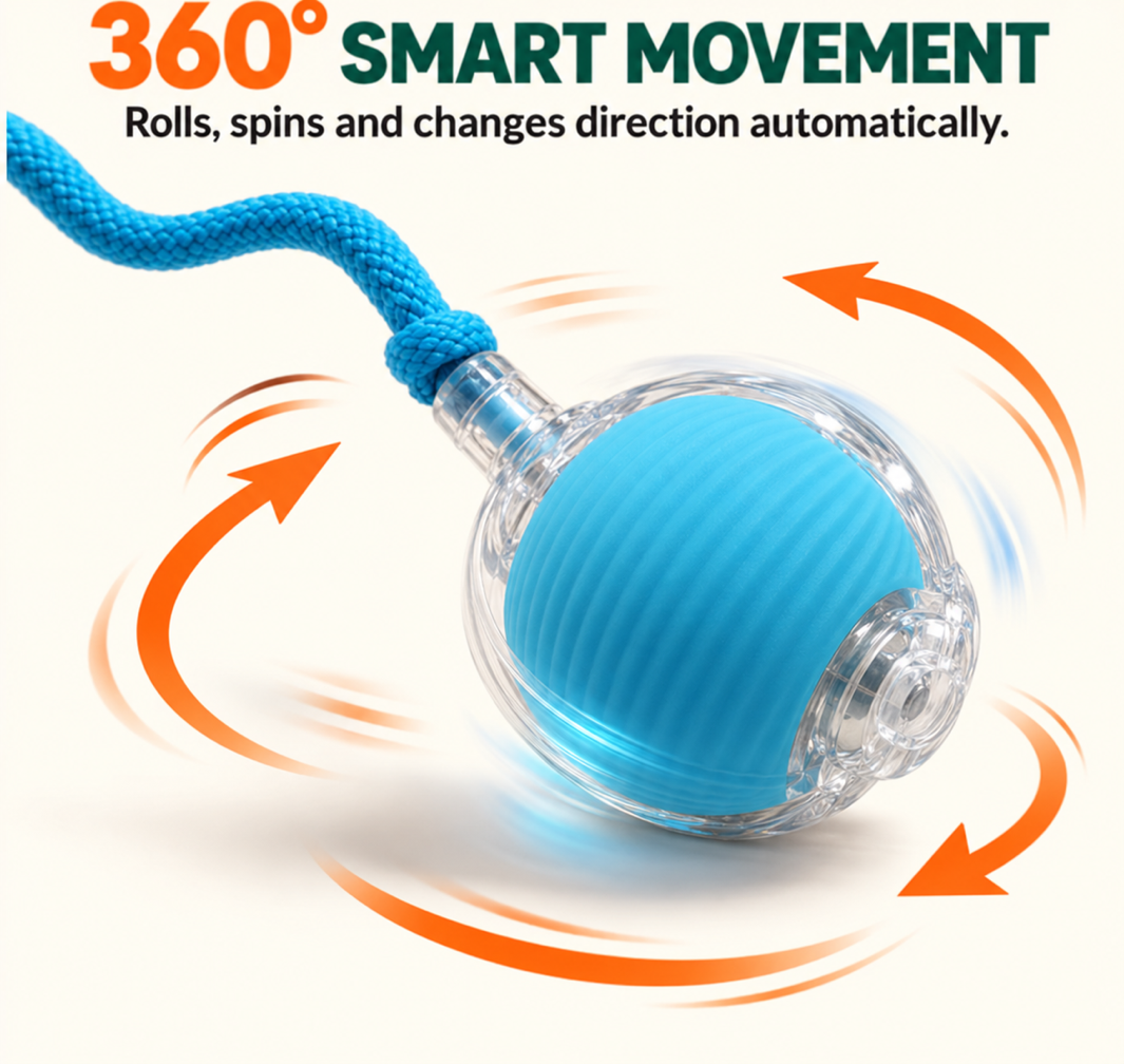 360° Smart Interactive Pet Ball
