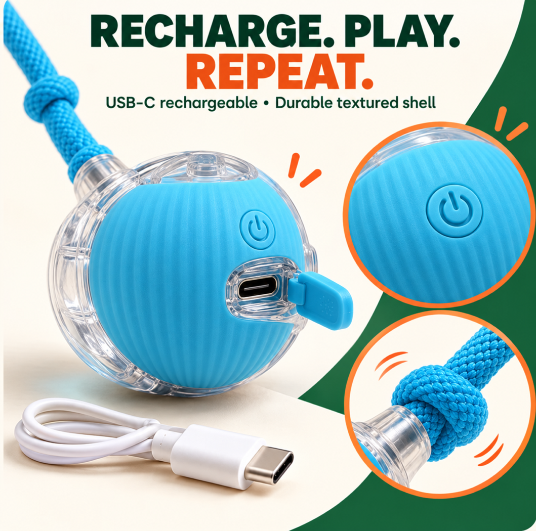 360° Smart Interactive Pet Ball